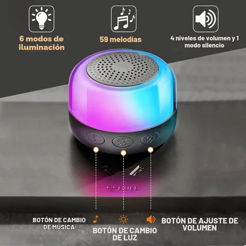 Vista 2 de Timbre inalámbrico 59 timbres 6 LED Flash