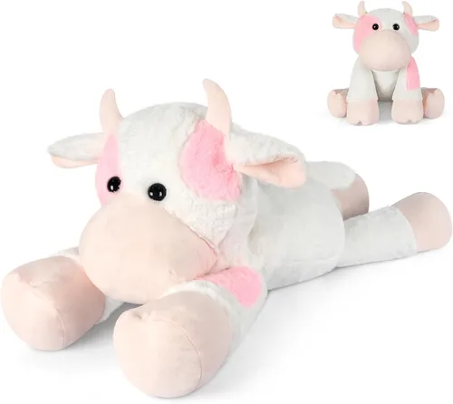 Vista 12 de SuzziPals Animal de peluche grande de 30 pulgadas, cachorro de peluche gigante grande y suave, juguetes de peluche gigantes para relajación