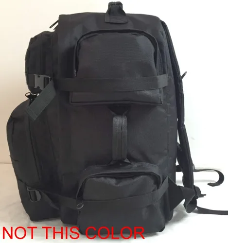 Vista 3 de Explorer Mochila táctica paquete de asalto militar con accesorios Molle