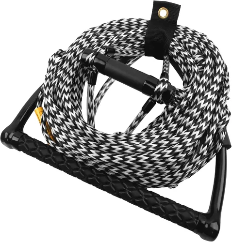 Vista 12 de Obcursco Cuerda Wakeboard, línea de deportes acuáticos con mango EVA. Ideal para esquí acuático, wakeboard, rodillera