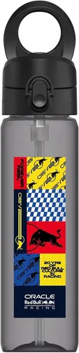 Vista 35 de RhinoShield AquaStand - Botella magnética de 27 onzas, botella de agua de Tritan con tapa con popote, botella deportiva con mango compatible