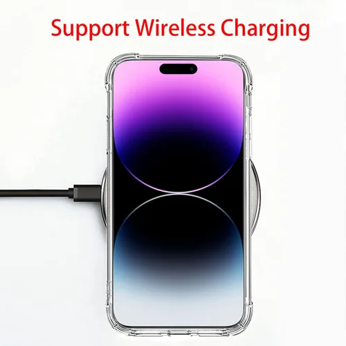 Vista 6 de Funda para iPhone 15 Plus, hermosa protección contra caídas de flores rosas, a prueba de golpes, funda protectora de cuerpo completo resistente a