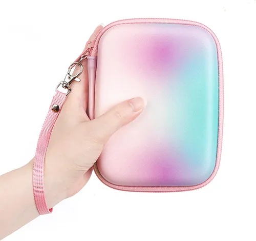 Vista 5 de Mini Evo Link 2 Funda rígida para Fujifilm Instax Mini Evo Funda de cámara instantánea Mini Link 2 Smartphone Impresora de fotos Bolsa Protector