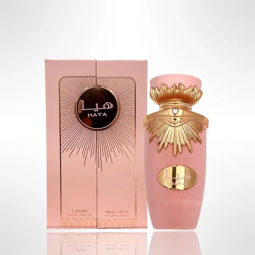 Vista 2 de Lattafa Haya Eau de Parfum Spray para mujer, 3.4 onzas