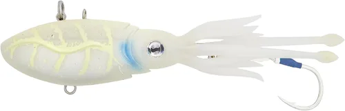 Vista 30 de Nomad Design Señuelo de pesca vibratorio patentado original de Squidtrex – Señuelo de plástico suave TPE con aroma añadido para agua salada