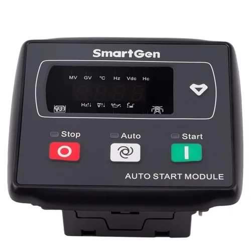 Vista 6 de MGC120 Genset Controller AMF Auto Start Stop ATS Conmutación Panel de Control Módulo Pequeño Generador Electrico Gasolina Parte