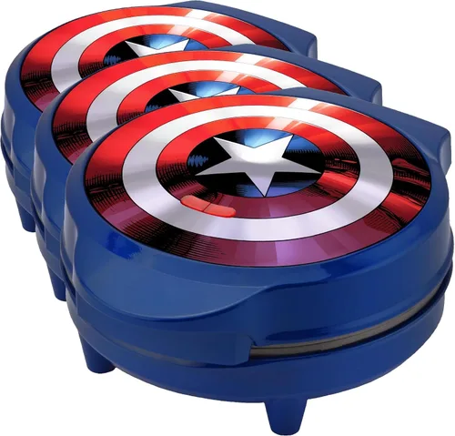Vista 6 de Marvel MVA-278 Captain America Shield Waflera, azul, Captain America, Azul
