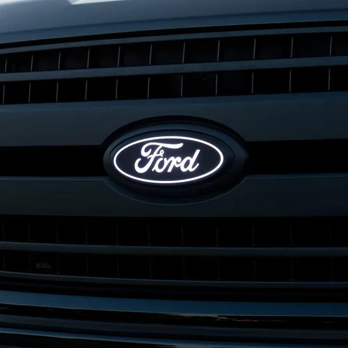 Vista 8 de Putco 92605 - Emblema LED frontal iluminado Ford F-150 - Compatible con modelos 2021-2023 con cámara frontal y lavador de cámara