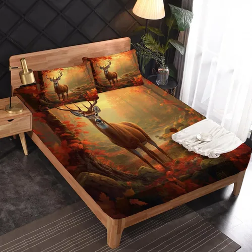 Vista 9 de Anchor Sheets - Juego de sábanas tamaño Queen, sábanas náuticas, de microfibra suave y bolsillo profundo, sábanas y fundas de almohada estampadas