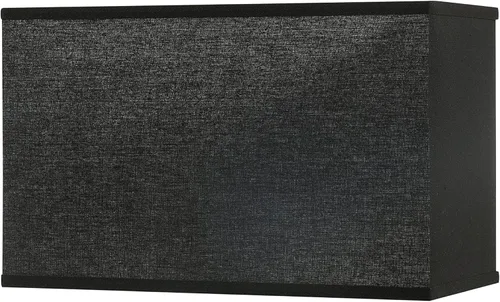 Vista 3 de Aspen Creative 36008 Pantalla rectangular de transición para lámpara de construcción de araña en color negro, 8 pulgadas + 16 pulgadas de ancho