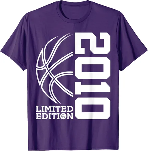 Vista 98 de Camiseta de baloncesto de 13 cumpleaños edición limitada 2010, Negro