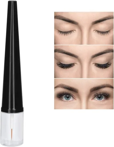 Vista 4 de 25 tubos de rímel vacíos de 0.2 fl oz, botellas de plástico para delineador de ojos, botella extensor de pestañas, recargable portátil, es