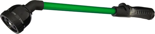 Vista 17 de Dramm RainSelect - Varita de lluvia – Varita de riego de aluminio de 16 pulgadas con cabezal rociador ajustable de 9 patrones y válvula de control