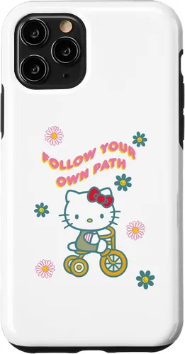 Vista 28 de iPhone 13 Pro Max Sigue tu propio camino con funda Hello Kitty