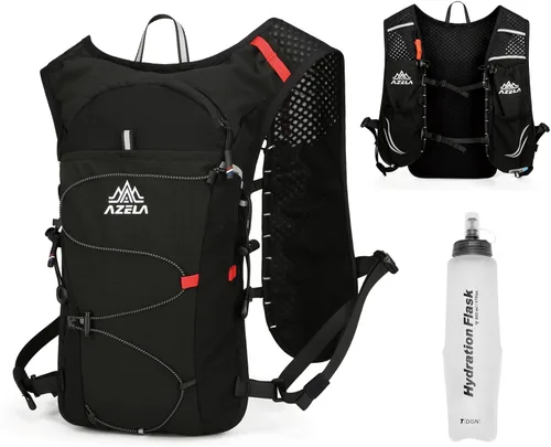 Vista 9 de TRIWONDER Mochila de hidratación para correr, chaleco de agua ligero para hombres y mujeres, paquete de agua de hidratación para ciclismo, correr
