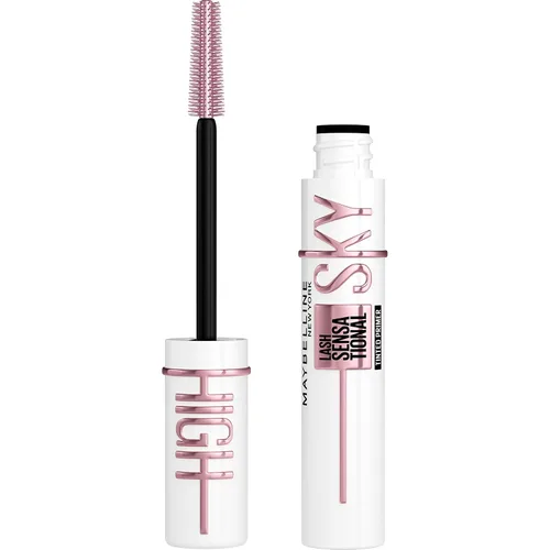 Vista 18 de Maybelline Lash Sensational Sky High - Máscara de pestañas lavable, maquillaje, voluminizadora, alargadora, definidora, rizador, fórmula acumulable