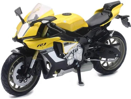Vista 6 de NEWRAY 57803 A 1: 12 Yamaha YZF-R1 2016, colores azules