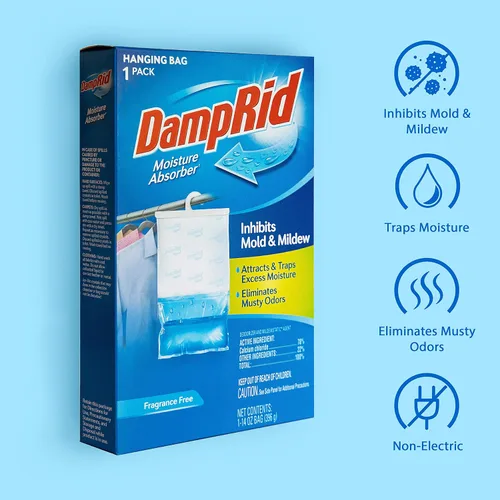 Vista 7 de Absorbente de humedad para colgar sin fragancia de 14 oz, paquete de 6