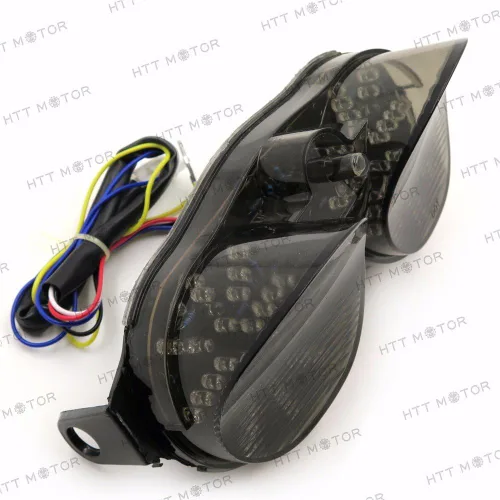 Vista 2 de MT177 - Nuevo Faro Trasero Led Ahumado Compatible con Yzf R6 Yzfr6 01 02 2001-2002