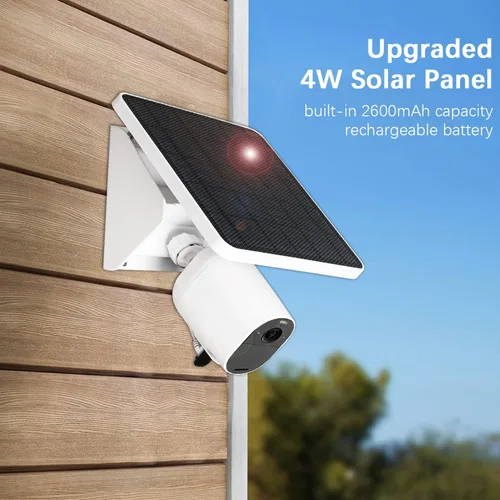 Vista 4 de Soporte de carga de panel solar de 4 W para Arlo Essential 2K (2ª generación), Essential XL, Essential Spotlight, Arlo Pro 6/6 XL, Pro 4/3/2, Pro 5S