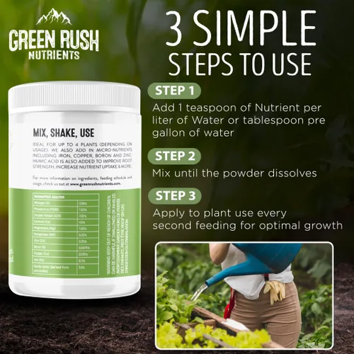 Vista 5 de Paquete doble orgánico de verduras para cosechar – Fertilizante para interiores y exteriores para verduras de hoja, verduras, hierbas y más – Combo