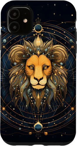 Vista 8 de Leo Zodiac Sign Lion Horoscope Constellation Case for iPhone 17