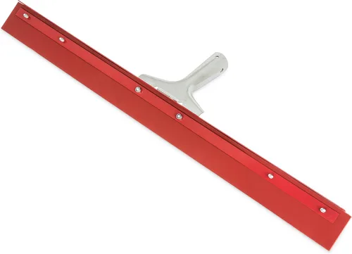 Vista 4 de SPARTA Flo-Pac - Escobilla de goma con marco de acero resistente para piso, baño, cocina, hormigón, azulejos, garaje, uso comercial, 24 pulgadas