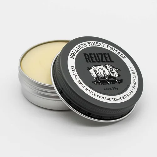 Vista 2 de REUZEL Extreme Hold - Pomada mate tamaño de viaje, 1.3 oz, 1.23 oz