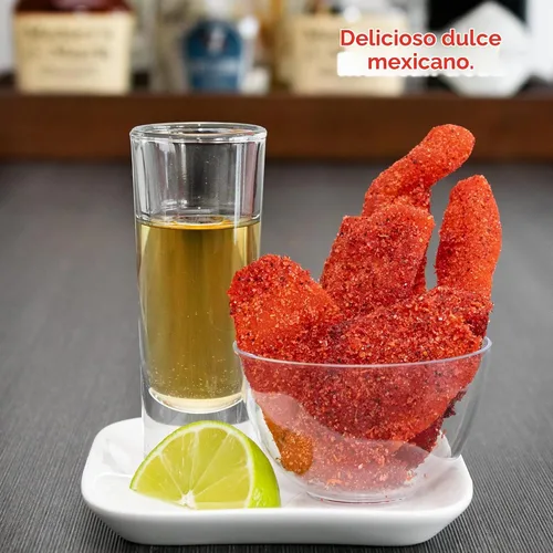 Vista 5 de Balmoro Mango deshidratado picante (8.8 onzas), rodajas de fruta de mango deshidratado picante, fruta seca de chile y mango, mango seco con chile
