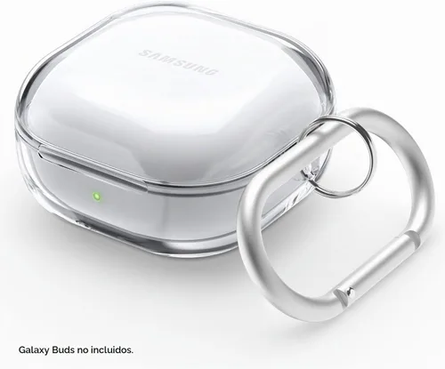 Vista 8 de elago Funda transparente compatible con Samsung Galaxy Buds FE (2023), material de TPU de alta calidad, recortes precisos, protección contra caídas