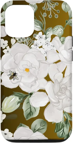 Vista 28 de Funda para iPhone 16 White Gardenia's Nectar Flowing Over