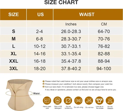 Vista 2 de FeelinGirl Entrenador de cintura de látex para mujer, faja transpirable, faja moldeadora de cintura para entrenamiento, reloj de arena