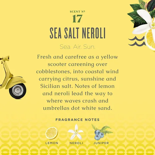 Vista 3 de Caldrea Vela perfumada, fabricada con aceites esenciales y otros ingredientes cuidadosamente elegidos, 45 horas de tiempo de combustión, aroma a