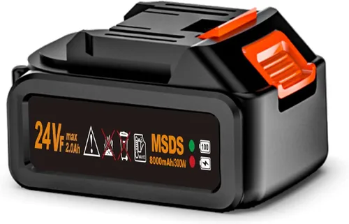 Vista 7 de Shkalacar Lavadora a presión inalámbrica, lavadora eléctrica de 60 bar y 300 W con batería recargable y boquilla 5 en 1, máquina de limpieza