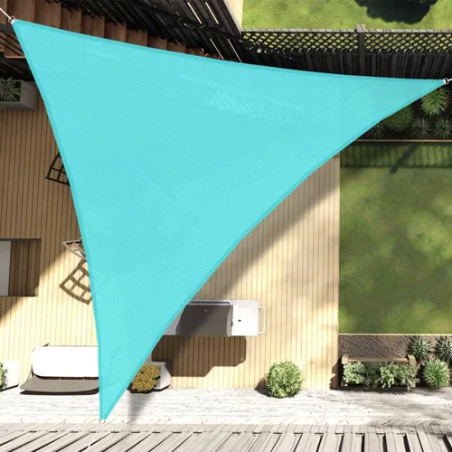 Vista 47 de Coarbor Toldo tipo vela de 2 x 2 x 2 pies, para exteriores, resistente, triangular, tela para patio, jardín, terraza, pérgola (beige)