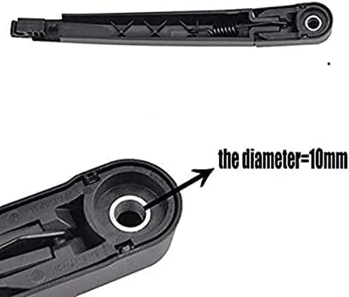 Vista 3 de Brazo del limpiaparabrisas trasero del coche, para Zafira C Tourer 2011, 2012, 2013, 2014, 2015, 2016, 2017, repuesto del conjunto