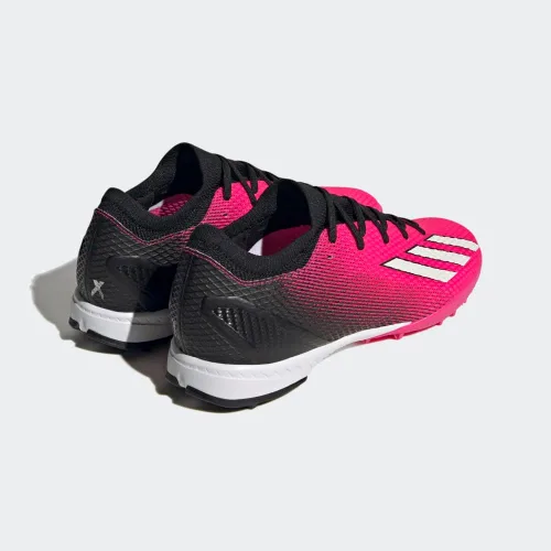 Vista 6 de adidas Tenis de fútbol unisex X SPEEDPORTAL.3 para adulto, Team Shock RosaZero MetálicoNegro