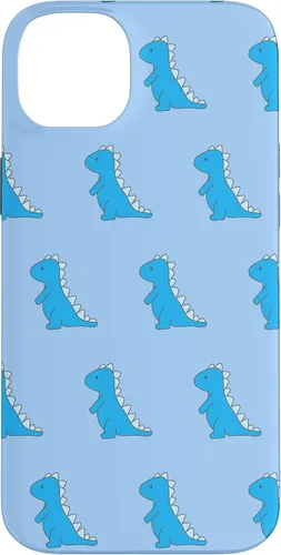 Vista 15 de Dinosaur T Rex Phone Case Cute Blue Cartoon Pattern Case for iPhone 17