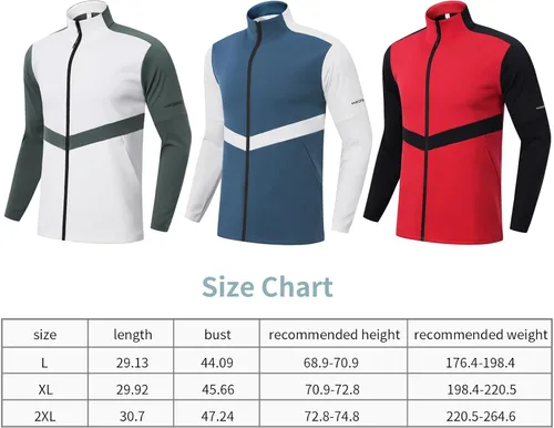 Vista 5 de Chaqueta Varsity para hombre, cortavientos, ligera, a la moda, para exteriores, ajustada