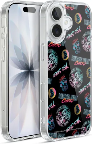 Vista 47 de Head Case Designs Funda de gel suave con licencia oficial de Cobra Kai Eagle Fang Logo Key Art compatible con Apple iPhone 7 Plus/iPhone 8 Plus