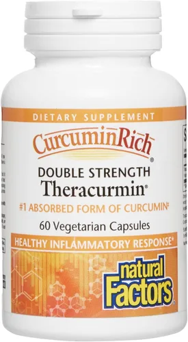 Vista 10 de Suplemento Curcumina Natural Factors CurcuminRich Theracurmin de doble fuerza 0.0021 oz, 4543, 1, 1