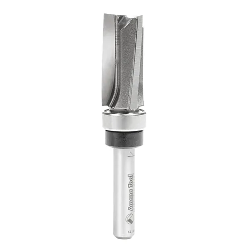 Vista 28 de Amana Tool 45487 - Broca de carburo con punta de carburo, 45487, vástago de 1/2 x 1/4 pulgadas con rodamiento de bolas superior