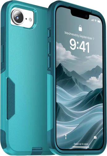 Vista 20 de jaroco Funda para iPhone 13 y Funda para iPhone 14 y Funda para iPhone 15 [Protección de Servicio Pesado][Protección contra Caídas de Grado