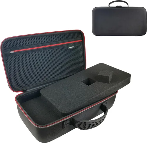 Vista 7 de Estuche de almacenamiento duro con inserto de espuma personalizable - Estuche protector de EVA para cámaras, consolas de juegos, instrumentos
