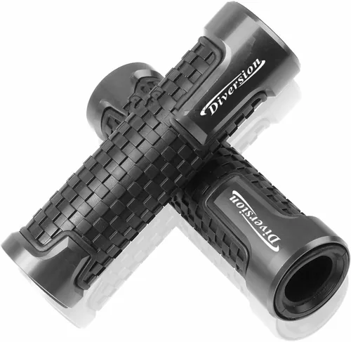 Vista 9 de Motorcycle for Y&AMAHA XJ6/XJ6N/XJ600S/XJ900S Diversion Motorcycle Universal 7/8" 22mm Anti-Slip Handle Bar Handlebar Grips XJ 6 N 600/900 S
