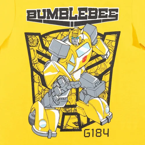 Vista 3 de Transformers Bumblebee Optimus Prime Boys 3 Pack de camiseta de manga corta
