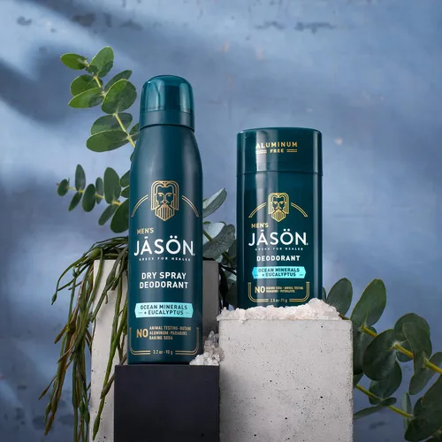Vista 4 de Jason Desodorante hidratante en barra para hombre, 2.5 oz