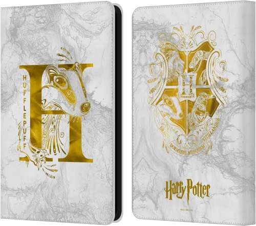 Vista 40 de Head Case Designs Funda de piel con licencia oficial de Harry Potter Gryffindor Aguamenti Deathly Hallows IX compatible con Kindle Paperwhite 1/2/3