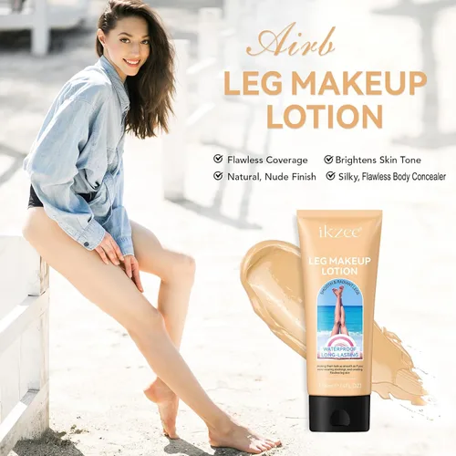 Vista 3 de Corrector de maquillaje de piernas, crema impermeable para cubrir el cuerpo impecable, crema para piernas, corrector de cicatrices de tatuaje de #1