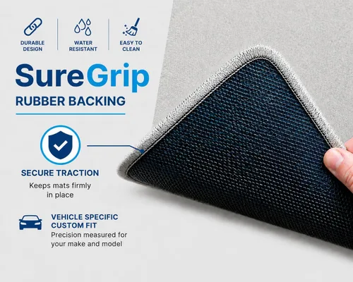 Vista 3 de Front & Rear Carpet Floor Mats for Daewoo Leganza 1999-2002 Custom Fit, Black, 2002 2001 2000 1999